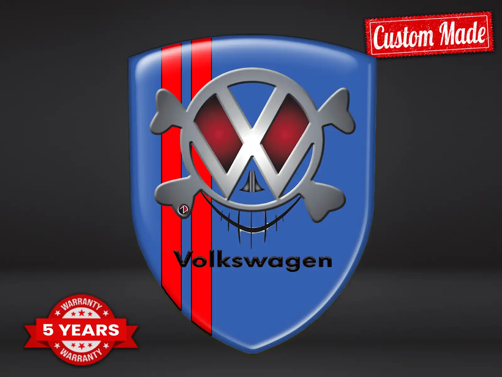 VW Custom Made Bumper Stickers Tuning Luxury Edition